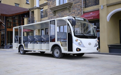 電動觀光車相對燃油觀光車有什么好處？