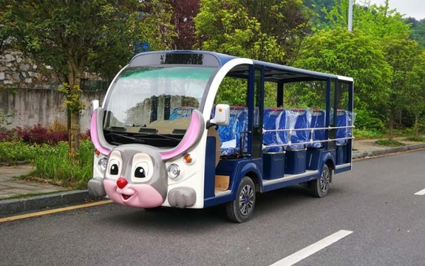 14座卡通小火車-小兔子款