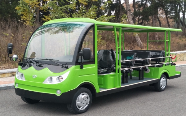 貴州忠輝車輛制造，打造高效能14座新能源觀光車