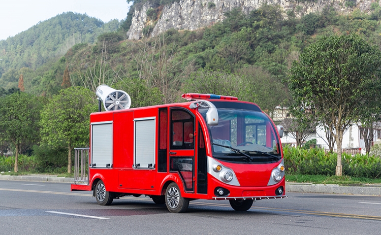 2座除塵車，道路降塵霧炮車